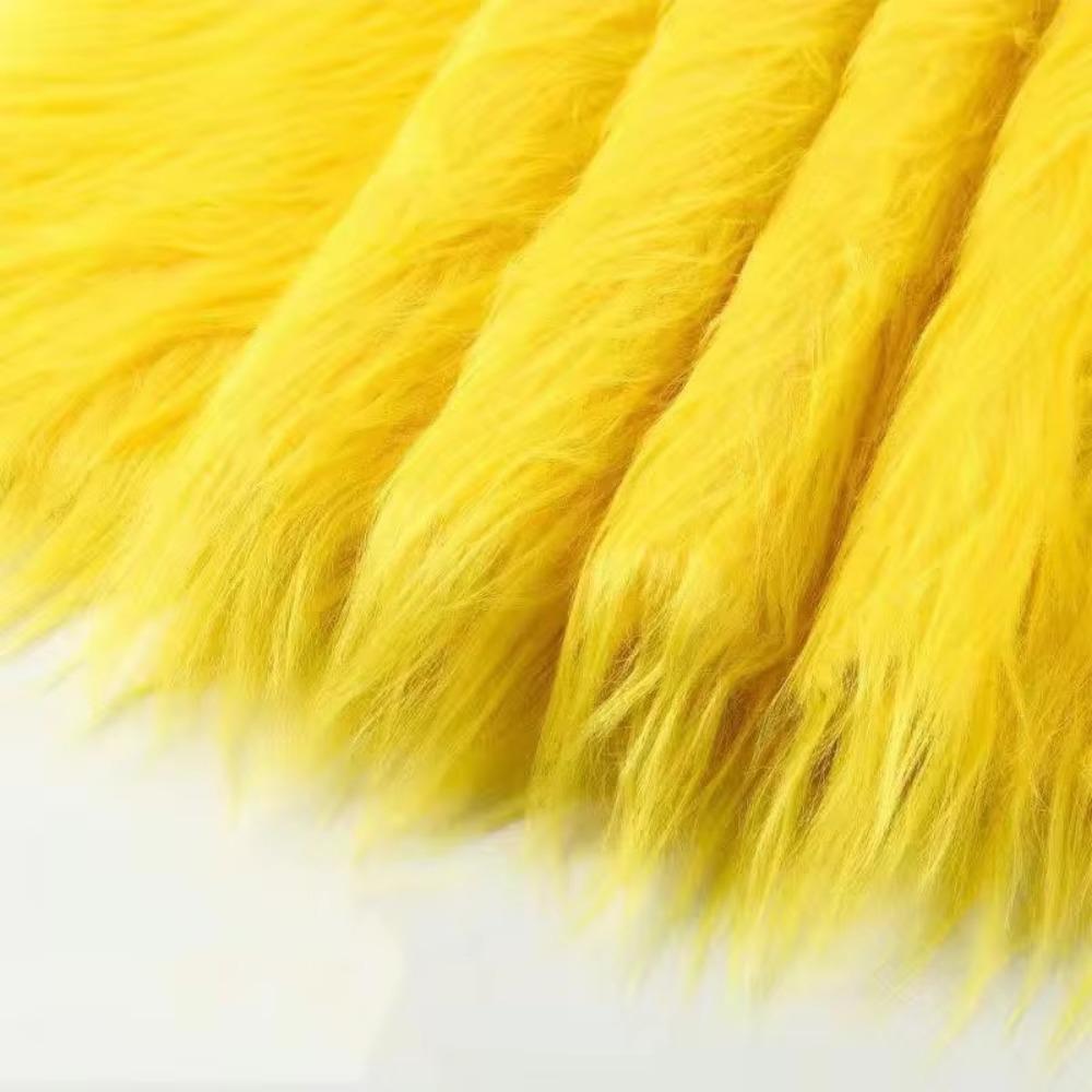 1,8M Zuschneide Stoff Plüsch Nähen Kostüm Streifen DIY Kunstpelz Band Bänder Heimdeko