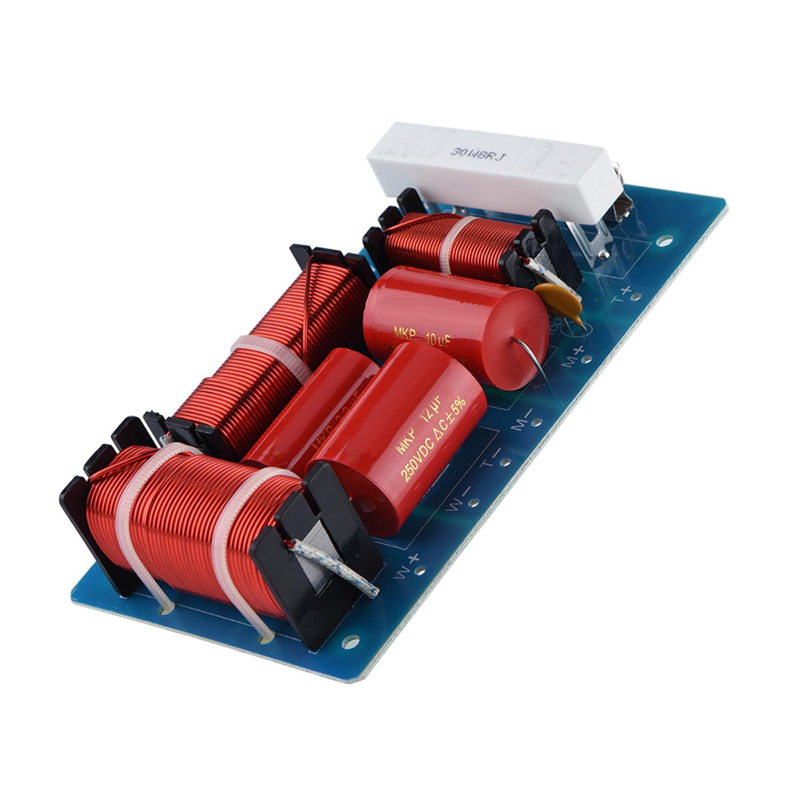 

Treble Alto Bass 3Way Frequency Divider Hi Fi Audio Filter Module Board for High Power Speaker