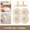 Double-Sided Honeycomb Sponge Scrubber for Kitchen Cleaning