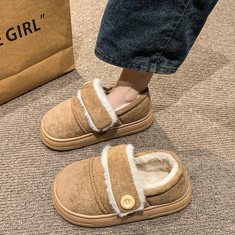 

Зимние Новые Однотонные Простые и Модные Ботинки с Круглым Носком, Нескользящие, Теплые, Удобные и Универсальные, Сексуальные Повседневные Женские Ботинки 40-41 коричневый