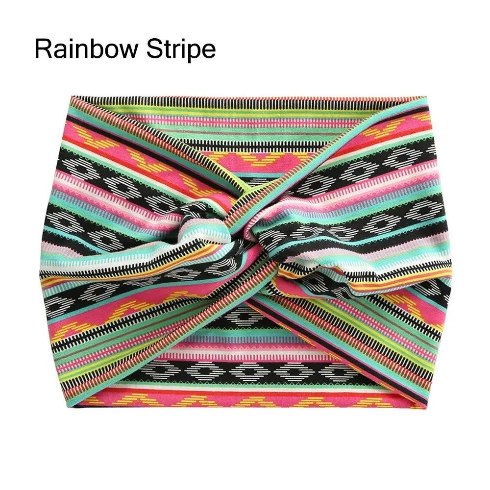 Haaraccessoires Extra Große Yoga-Haarbänder Gedrehter Turban Breite Stirnbänder Workout-Stirnband Kopftücher für Damen