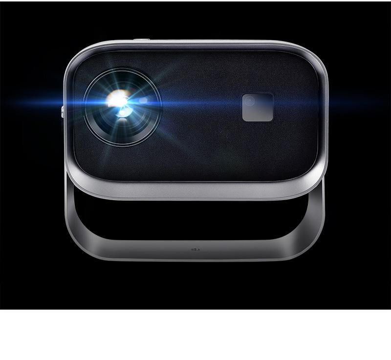 1080P HD Tragbarer Android-Projektor mit 360°-Drehung und Ständer für Zuhause & Büro