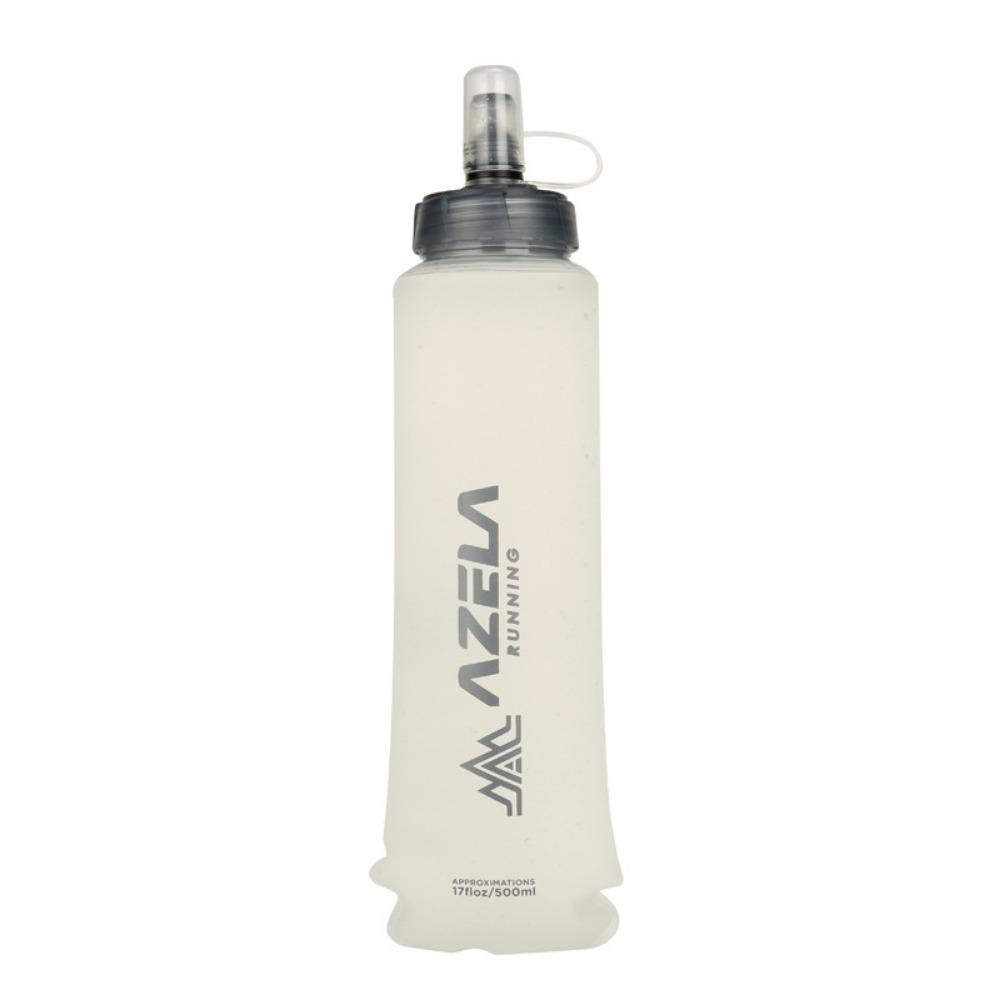 250/500ml Folding Sport Water Bottle Folding Design Portable Water Bottle Running 500ml