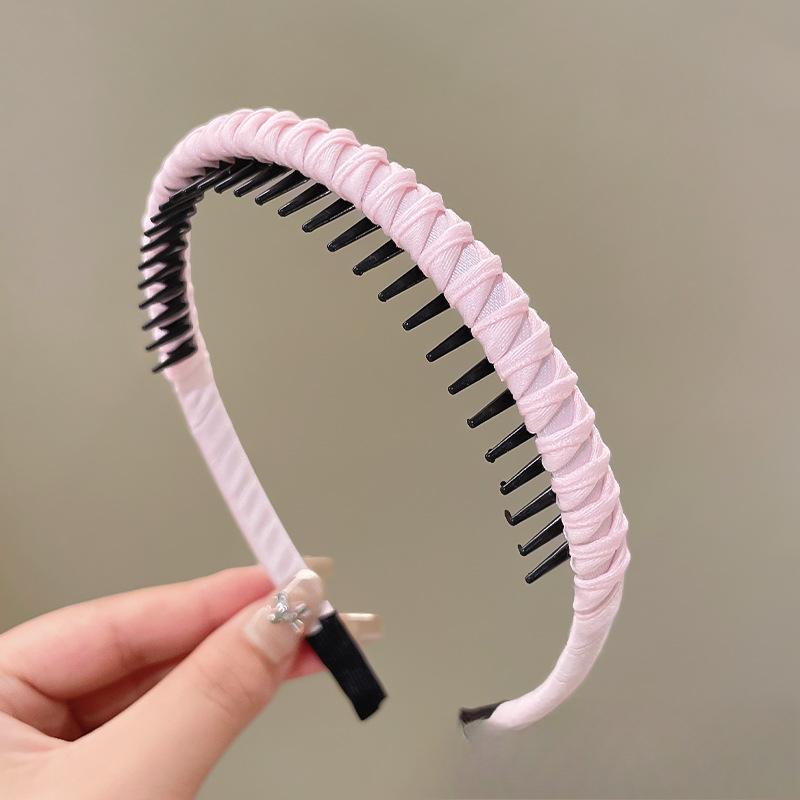 Children's Hair Band with Teeth Anti-slip Hair ClipGirls' Hair Break-up Magic Headband Girls' Hair Clip Headwear