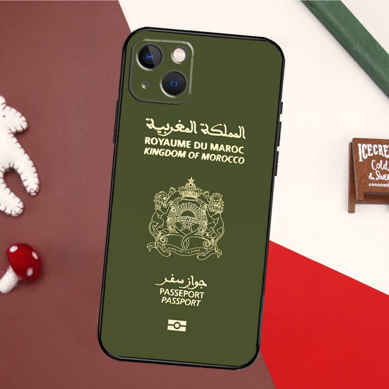 Morocco Flag Case For iPhone 17 Pro Max 16 15 14 13 11 12 Pro Max mini 15 16 Plus 16e 17 Air Back Cover