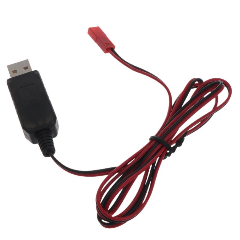 3.7V USB Charging Cable JST 2.54mm 2Pin Plug to USB Connector Lithium Battery Charger for RC Aircraft Helicopter Toys