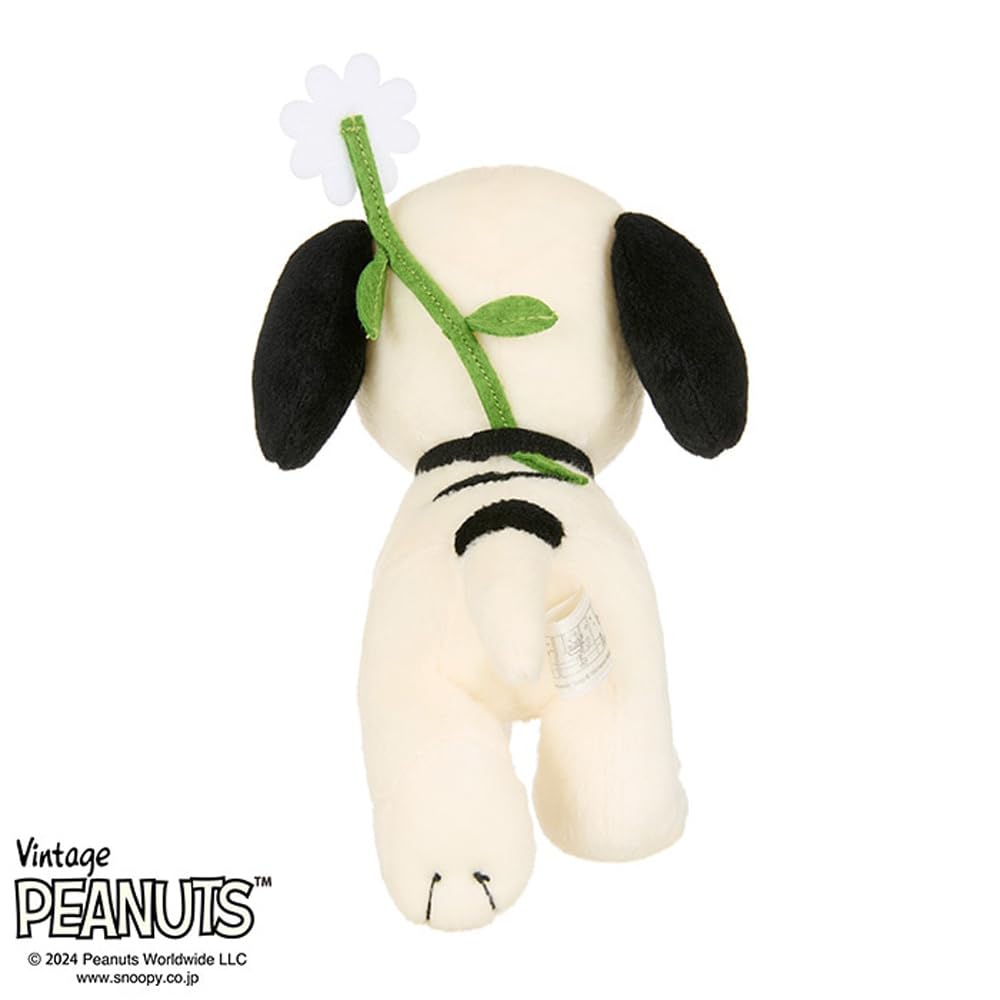 Sekiguchi First Snoopy Plush Toy, Small, 685332, H18 X W8 X D21cm