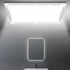Bathroom Lighting White Bathroom Exhaust Fan 30x30cm Fan Moisture Removal Multi-blade Design Sturdy Construction