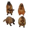 Artificial Ornament Animal Ornament PVC Home Decoration Delicate Wild Animal Figurine  Office