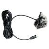 Professional Type C Microphone Clear Sound Mic Plug & Plays Lapel Mic High Sensitivity for Interviews & Voice Recording