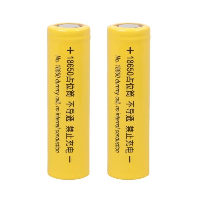 0V NonConductive 18650 Battery Placeholders For Soldering Practice Power Adapters Conversion And Device Testing