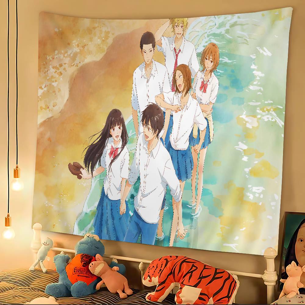 Kimi Ni Todoke Hanging Bohemian Printed Large Wall Tapestry Indian Buddha Wall Decoration Witchcraft Bohemian Hippie Wall