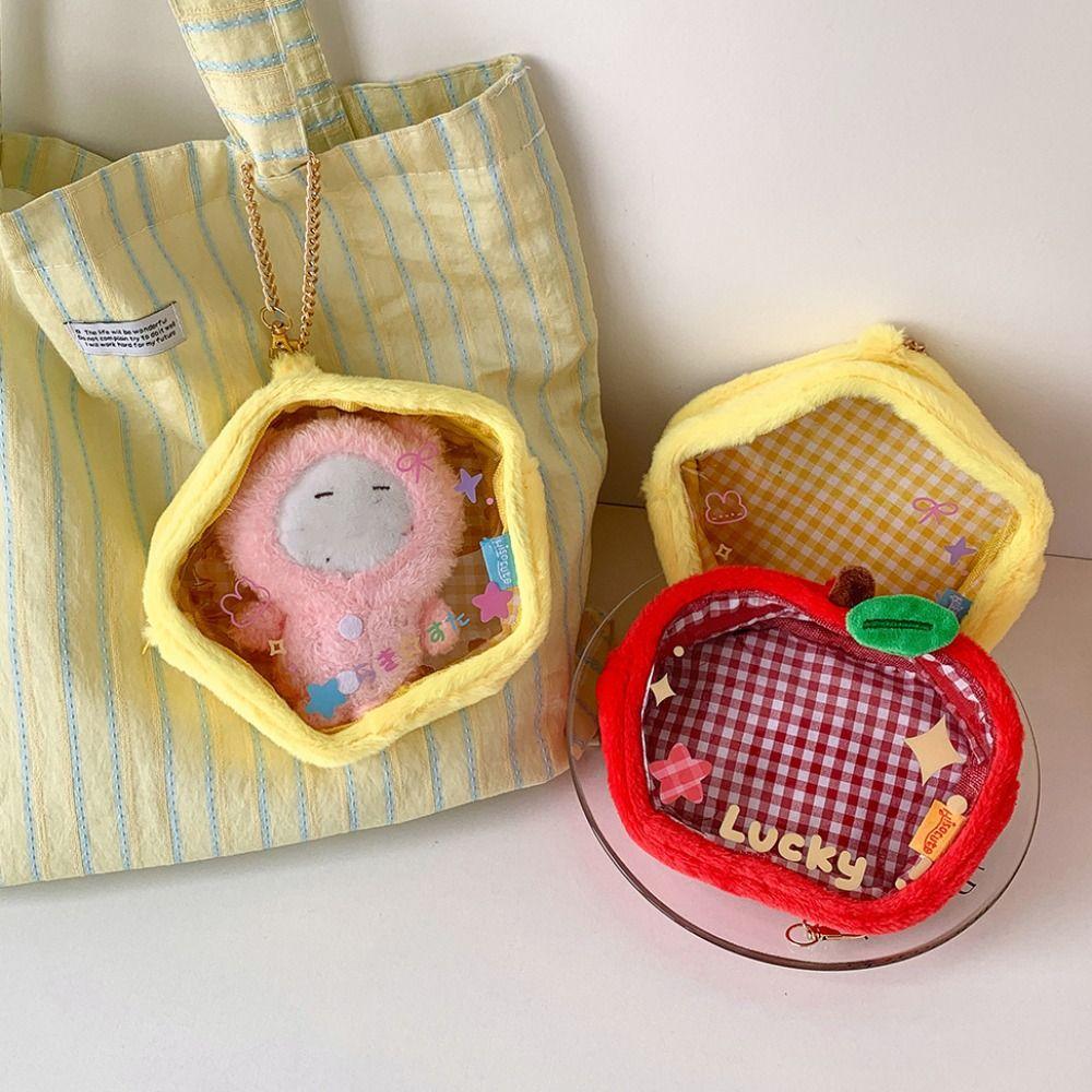 with Keychain Doll Storage Bag Outgoing Doll Storage Pouch Doll Display Bag  Travel