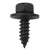 HAMILO 100 Pcs Hex Screw Bolt Retainer with Washer for Toyota Cars