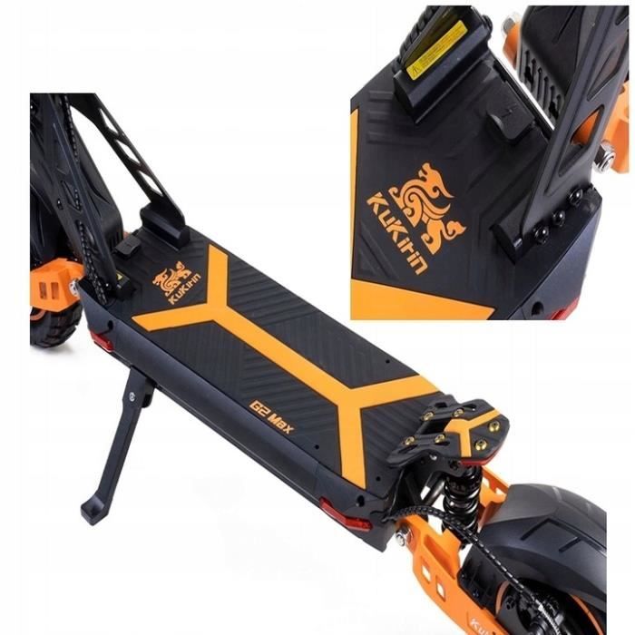 Scooter Électrique KuKirin G2 MAX 20Ah 48V 1000W 55KM-H 80KM Scooter Électrique Pliable