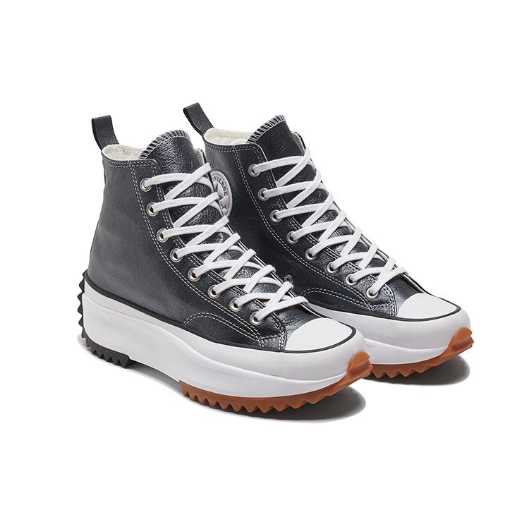 Run Star Converse Hike High 'Metallic Classics - Nero' 169241C