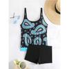2 Pcs/set Women Bikini Set Sexy Deep V-neck  Backless Solid Swimsuit  High Waist Split Bathing Suit  Ladies Beach Suit