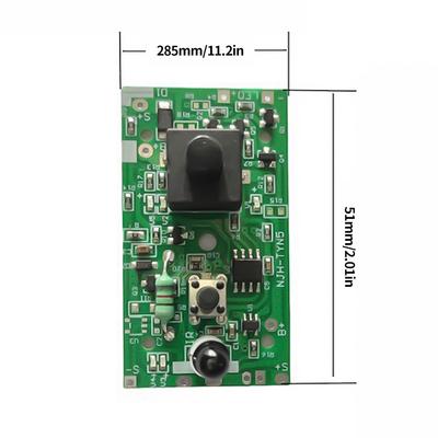 3.7V Boost 24V 31V Solar Light String Lanyard Board Controller DIY Solar Lamp String Control Board Solar Light Controller Module