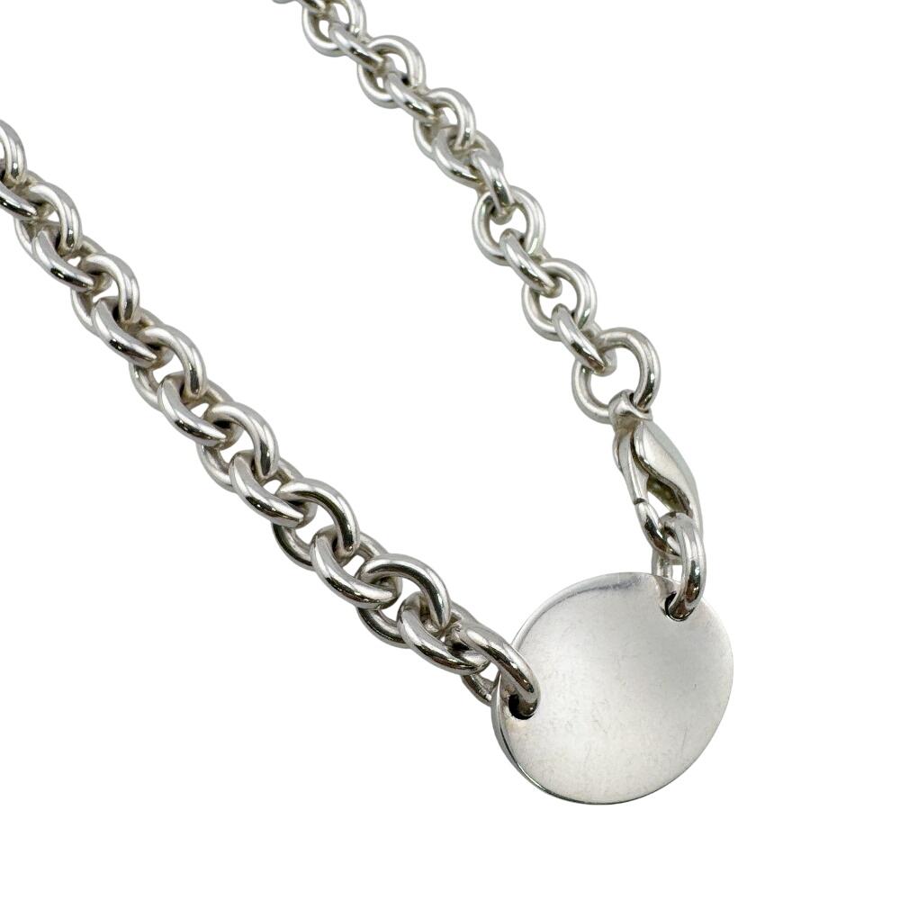 TIFFANY&Co. Oval tag Silver925 Return to TIFFANY & Co. Necklace Silver Silver925 Used