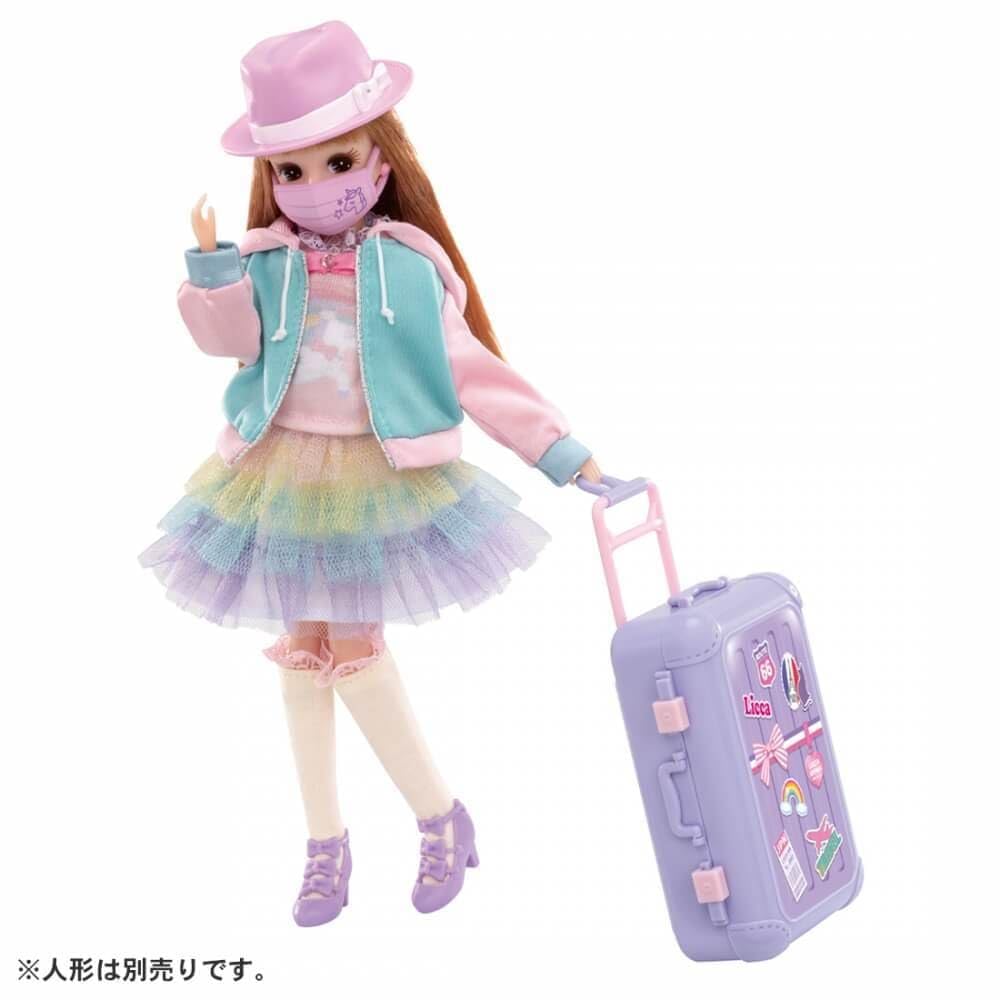 Takara Tomy Outing Trip Set Pretend Play Toy 3 and Licca-chan LG-05 Dress-up (Ages up)