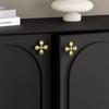 Mid Ancient Style Handle, Antique Bronze Color, Four Leaf Clover, Simple, Drawer Wardrobe Door, Cabinet Drawer Cabinet, French Retro Handle