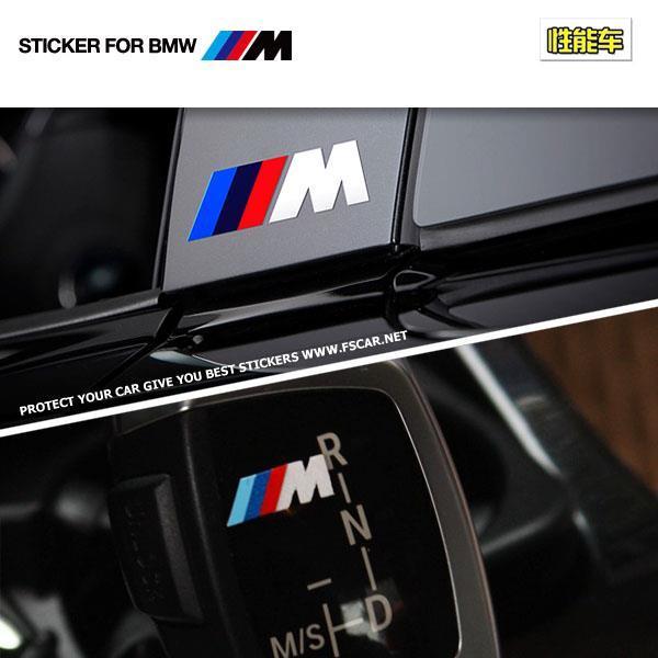 Random Sticker For BMW M X1 X3 X5 X6 X7 M3 E84 E83 F25 E91 E60 E30 E90 Lables Car Emblem Interior Exterior Decoration Decals ydbn48