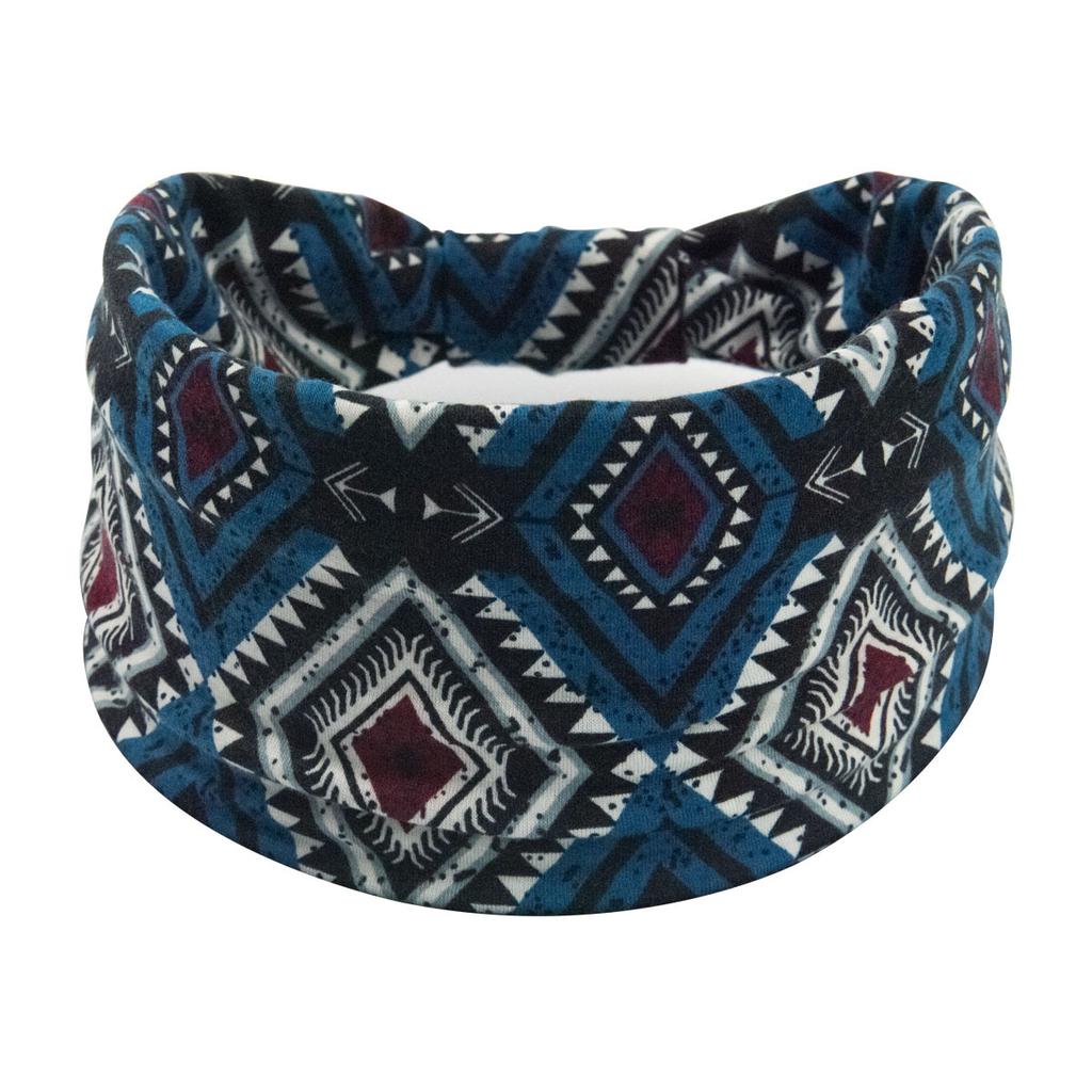 Bohemian Cashew Yoga Übung Stirnband Anti Schweiß und Feuchtigkeit Absorbieren Elastische Baumwolle Stirnband Knoten Stirnband