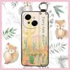 Protective Anti-knock Phone Case For Tecno POP9 4G/Spark GO 1/KL4 Flower Phone Holder Ring Kickstand Dirt-resistant