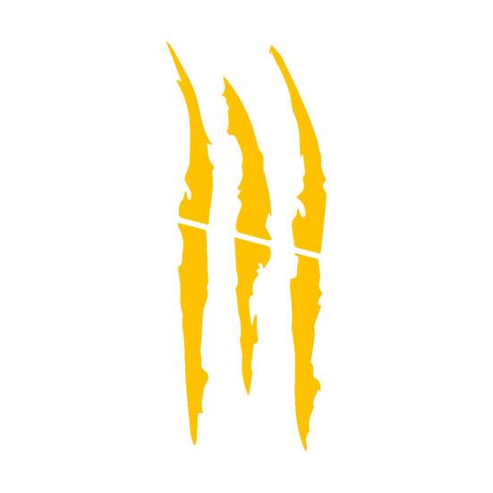 Monsters Scratch Claw Marks Car Body Window Headlight Decals Sticker Decoration