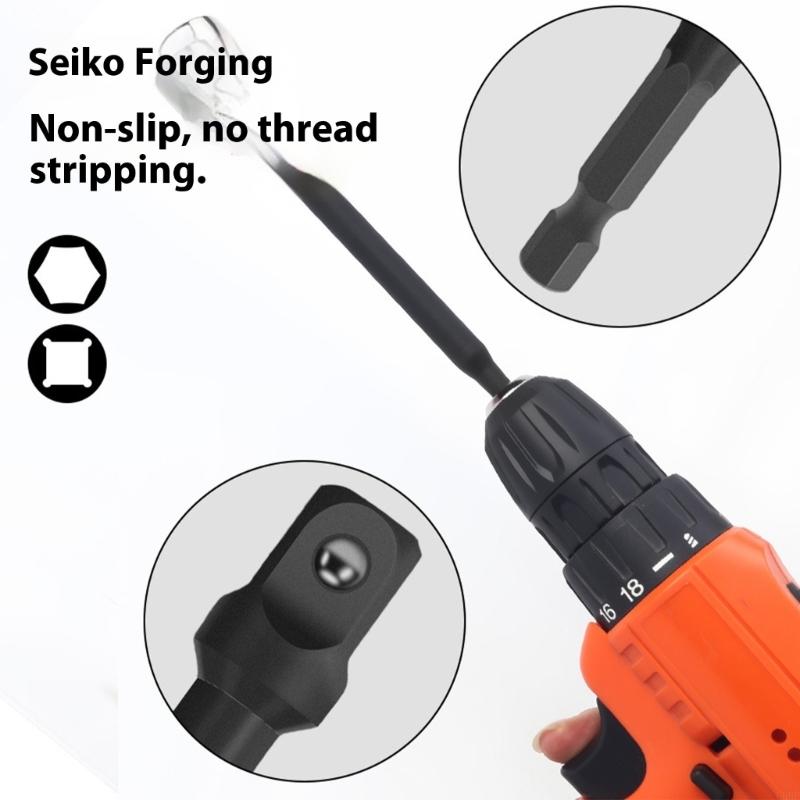 12Pieces Heavy Duties Professional Repair Socket Set Rusts Prevention Coating