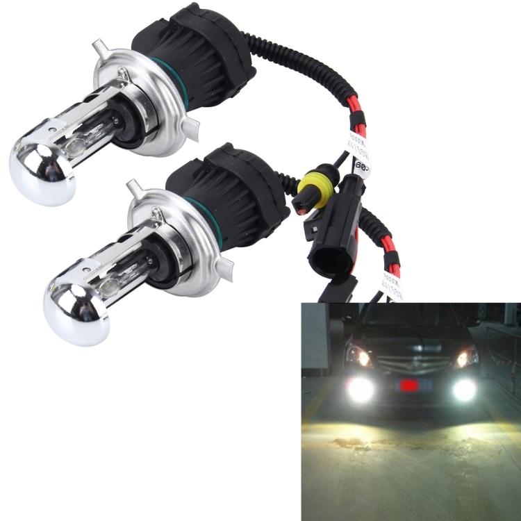 

2 шт H4 55W 4300K ​​HID лампи ксенонові фари лампи, AC 12V