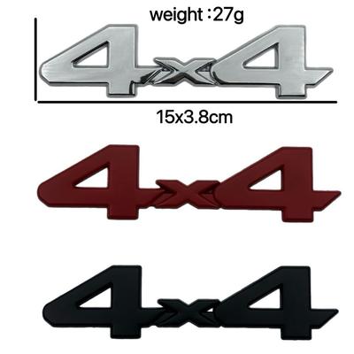 Toyota Tundra 4X4 Off-road Emblem Sticker
