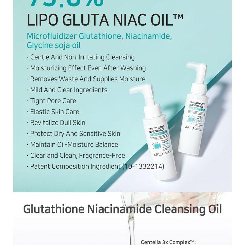 APLB - Glutathione Niacinamide Cleansing Oil