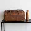 Genuine Leather Travel Duffel Bag Weekend Luggage Buffalo Leather Duffle Bag