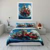 Crew on pirate ship. Bedding sets Duvet cover sets Duvet covers Pillowcases(1 * Duvet Cover 2 * Pillowcases without duvet insert)