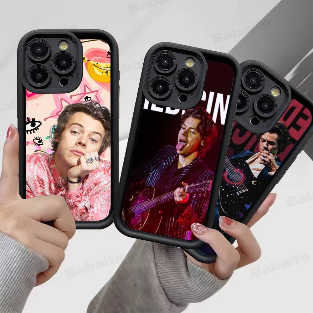 Pop Singer Harry Styles Phone Case For IPhone 17 16 15 14 13 12 11 Pro Max 16E Plus INS Soft Cover