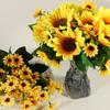 Artificial Flowers Sunflowers Fake Flowers Sunflower Silk Flowers Sunflowers Wedding Photography Home Decor Bouquet Wholesale