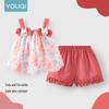 Youqi Baby Girls' Cute Summer Strap Set