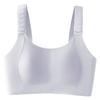 Ladder Buckle, Pull Underwear, Women's Big Breasts Show Small Rabbit Ears Cup, Fixed Breast, Anti-sagging and Seamless Adjustment Bra Cover