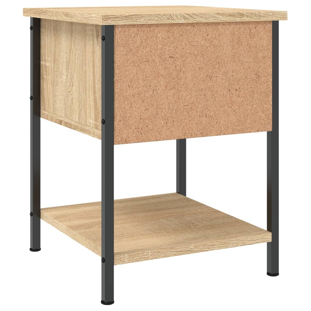 Nightstand Sonoma Oak 34 X 35.5 X 45 Cm Engineered Wood
