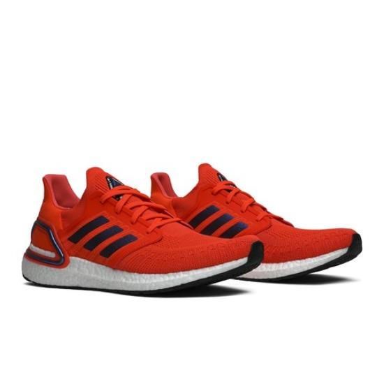 

adidas ISS US National Lab x UltraBoost 20 Solar Red FV8449 EU 41 синий/красный