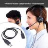 USB Interfaces QD USB Adapter Cable for Quick Disconnect Headsets Easy Connection Audios Signal Stability Transmission