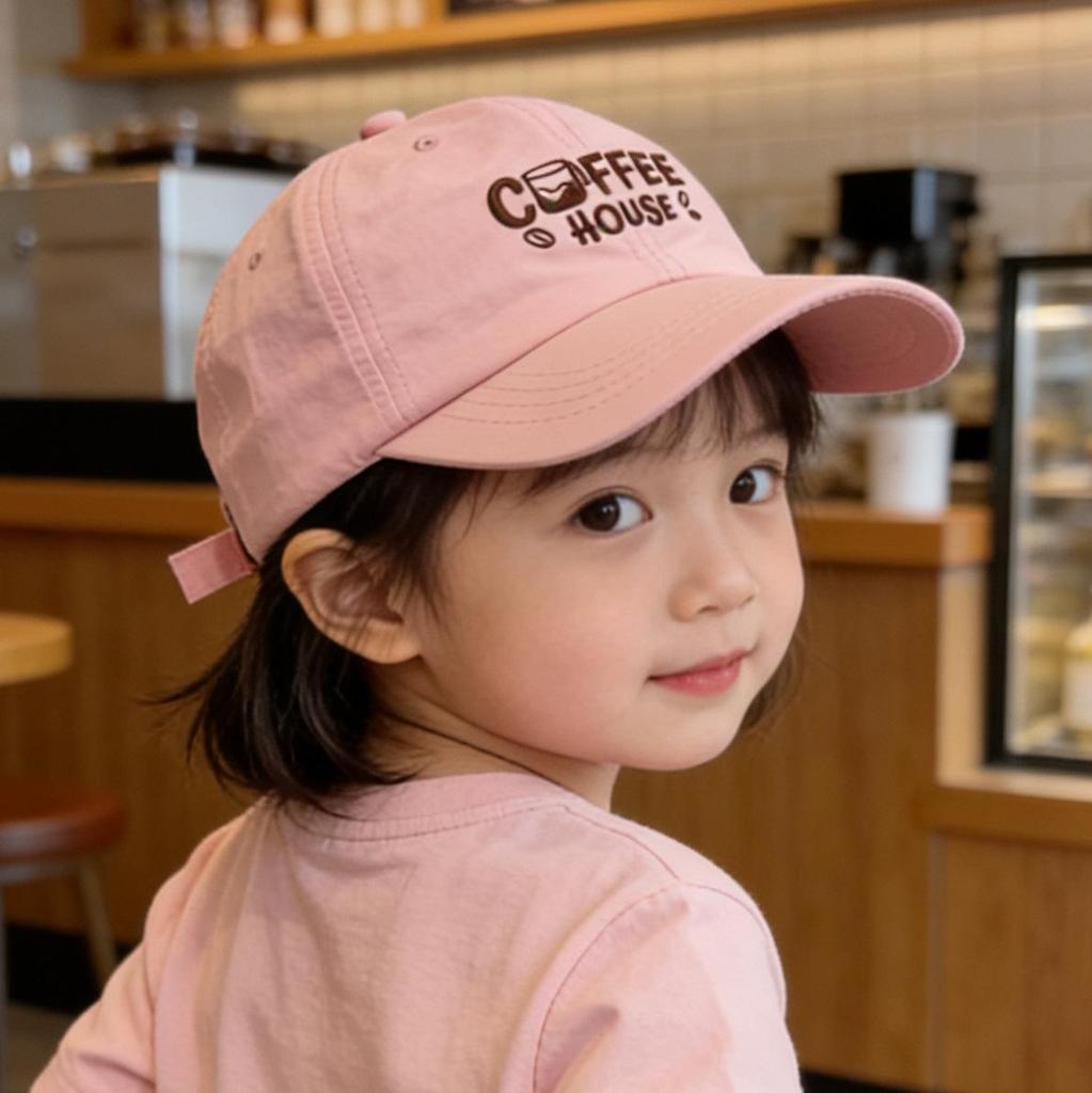 Kids' Quick-Dry Sun Protection Cap - Lightweight, Breathable Baseball Hat for Boys & Girls, Spring/Summer