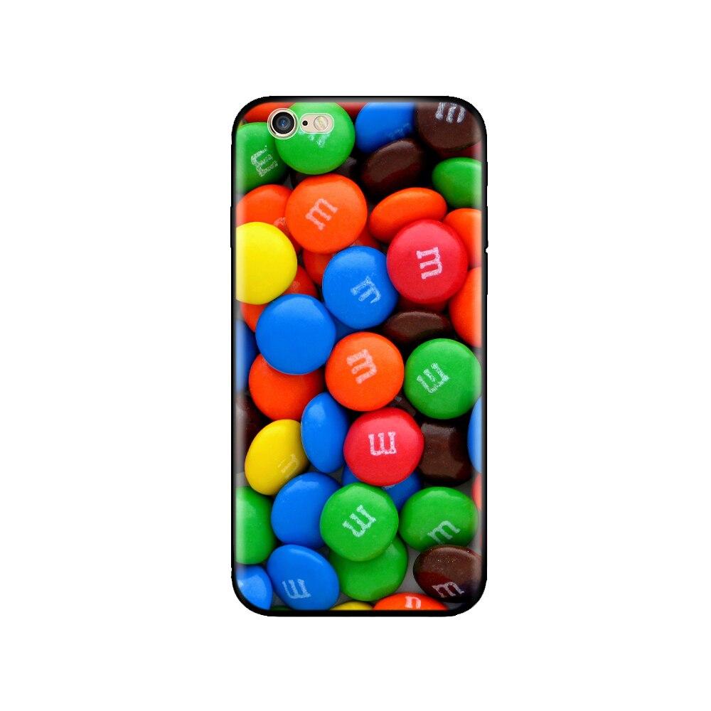 For Iphone 5s 5 S Se 2016 4.0" Case Silicon Soft Phone Cover On Apple iPhone 6s 6 S Plus Funda Coque Shell Bumper Black Tpu Case