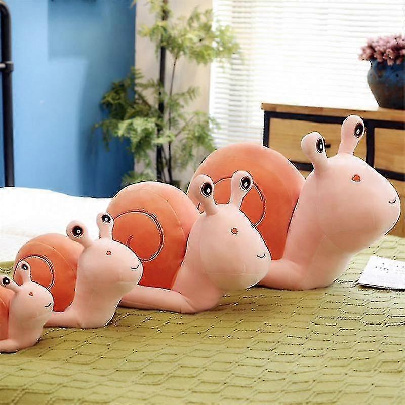 1pc 20cm-45cm Colourful Snails Plush Toy Stuffed Animals Cartoon Snail Soft Baby Cuddly Doll Pillow Kids Toys Birthday Xmas Gift