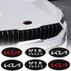 1 pièce Badge Logo Autocollant de Calandre de Radiateur Avant Originale de Voiture Pour Rio Picanto Sportage Niro Morning Ceed ProCeed Optima Seltos