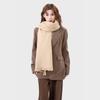 Women's Simple Versatile Waffle Scarf – Comfortable & Warm Autumn/Winter Shawl for a High-End Look