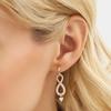 Swarovski Infinity Liebe Durchsteckohrringe Damenohrringe Roségold 5512625