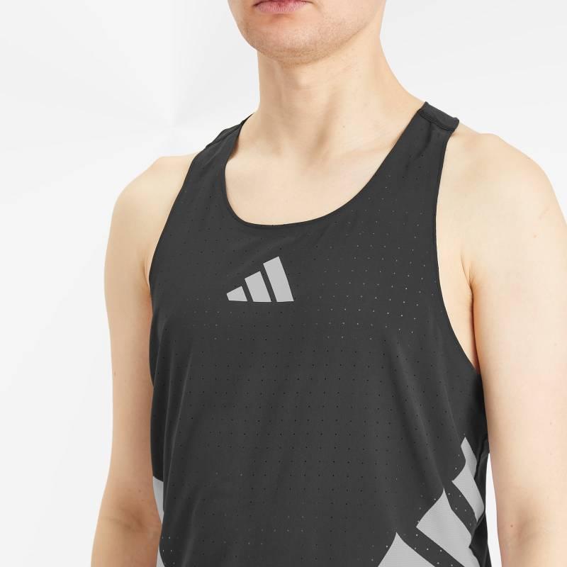 Adidas Logo Pullover Round Neck Sleeveless Vest Men tops Black JM7806