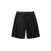 Moif [Ss25] Wide M35 Shorts / Black Denim